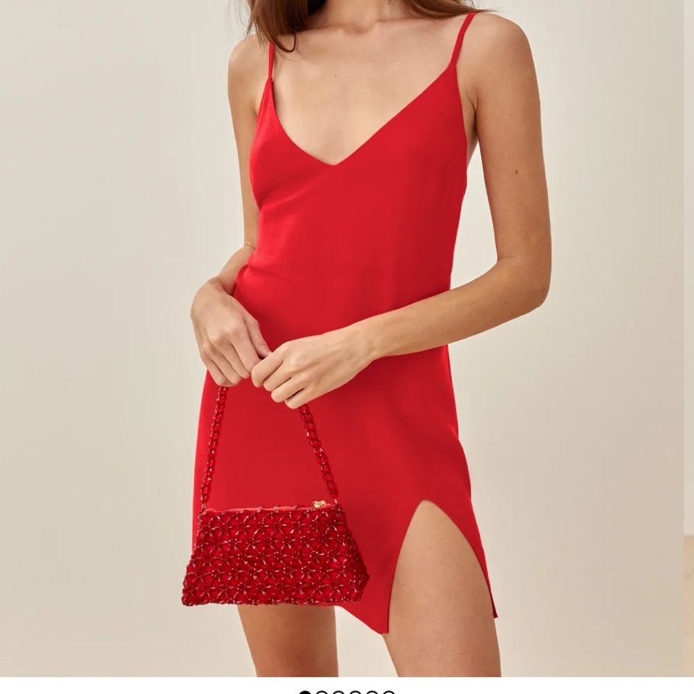 reformation mini dress